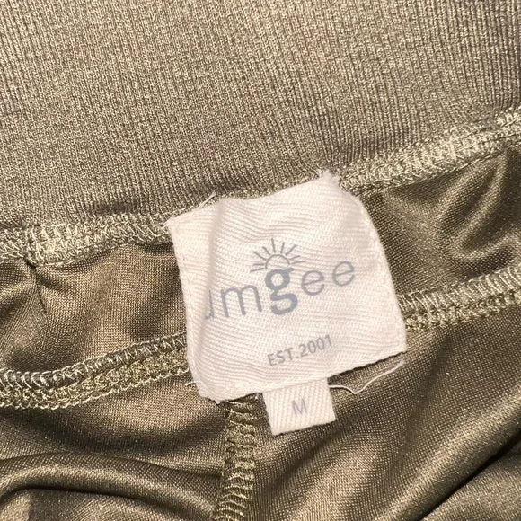 Umgee Khaki Women's Track Pants - Picture 3 of 4
